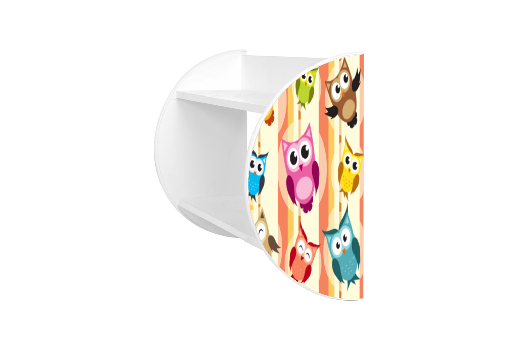 Becks polička na stenu Sovičky